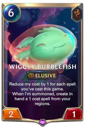 Wiggly Burblefish (LoR Card)