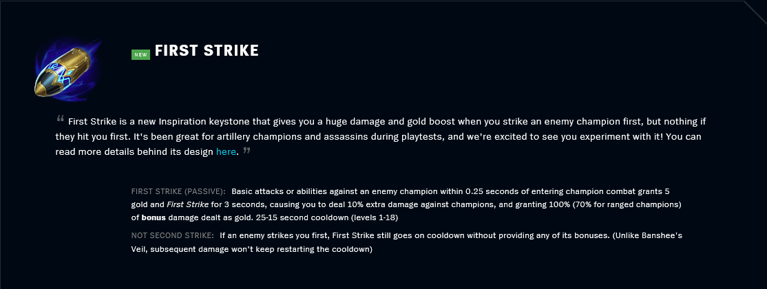 Patch 11.23 First Strike