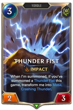 thunder first (lor card)