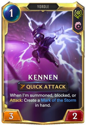 Kennen level 2 (LoR Card)