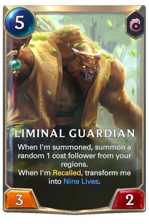 Liminal Guardian (lor card)
