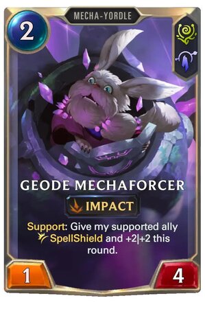Geode Mechaforcer (lor card)