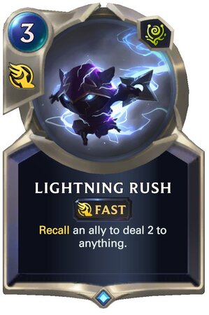 Lightning Rush (LoR Card)