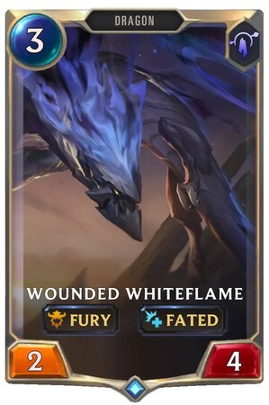 Wounded Whiteflame (lor card)