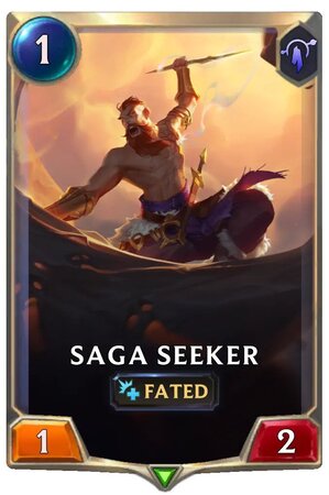 saga seeker (lor card)