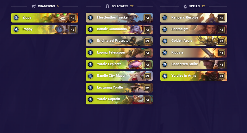 Yordle Rally (LoR Deck)