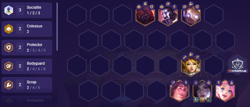 tft socialite comp 6.5