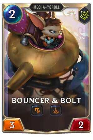 Bouncer & Bolt (lor card)