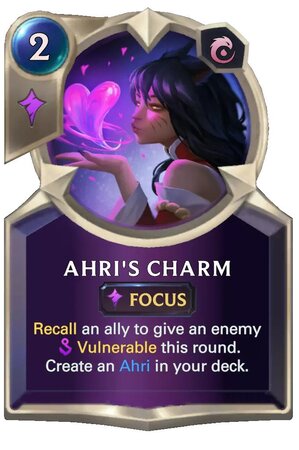 Ahri's Charm (lor card)