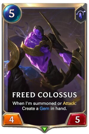 Freed Colossus (lor card)