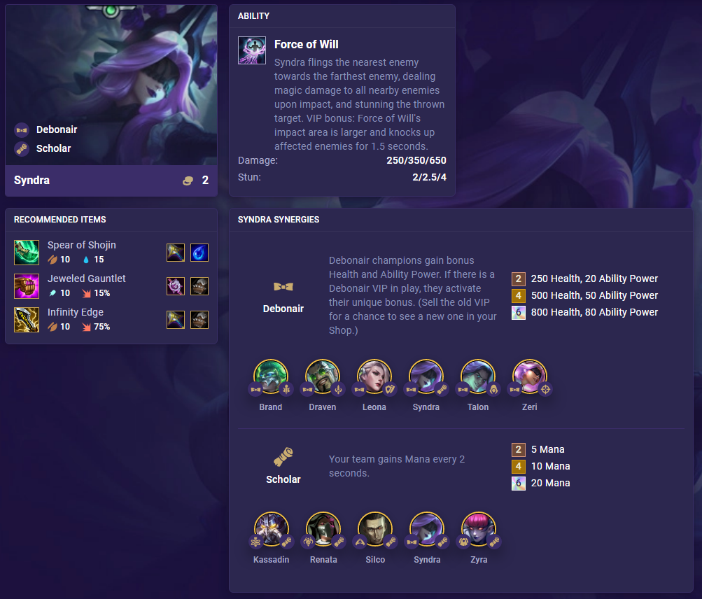 TFT Set 6.5 Syndra