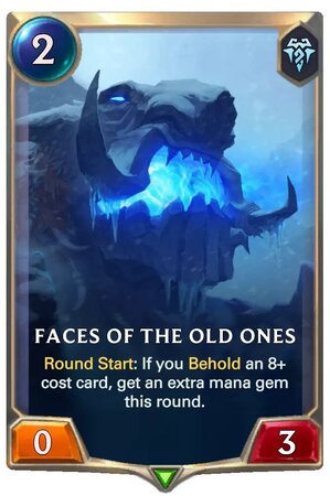 Faces of the Old Ones (LoR Card)