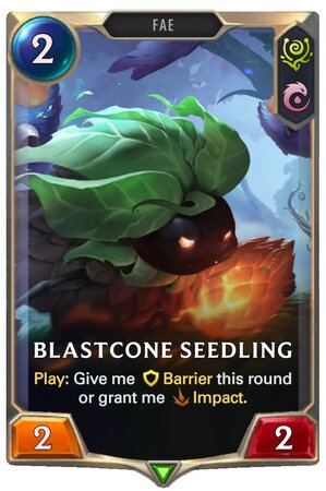 Blastcone Seedling (LoR Card)