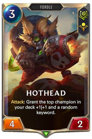 Hothead (LoR Card)