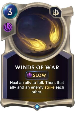 winds of war (lor card)
