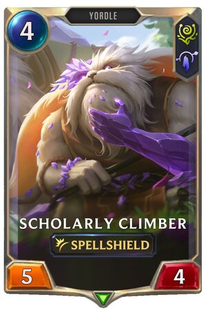 Scholarly Climber (LoR Card)