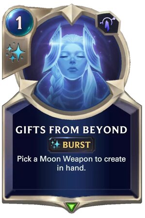 Gifts from Beyond (LoR Card)