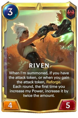 Riven level 2 (LoR Card)