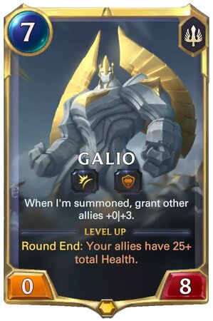 galio level 1 (lor card)