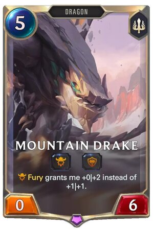 mountain drake (lor card)