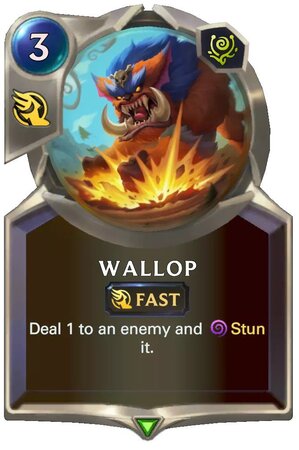 wallop (lor card 2-14)