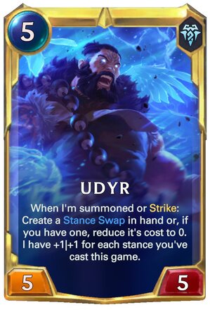 udyr level 2 (lor card)