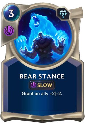 bear stance (lor card)