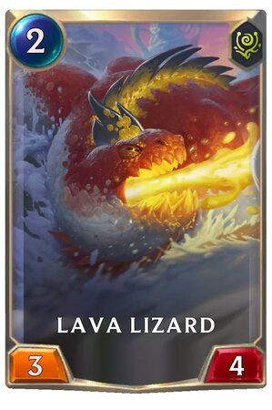 lava lizard (lor card)