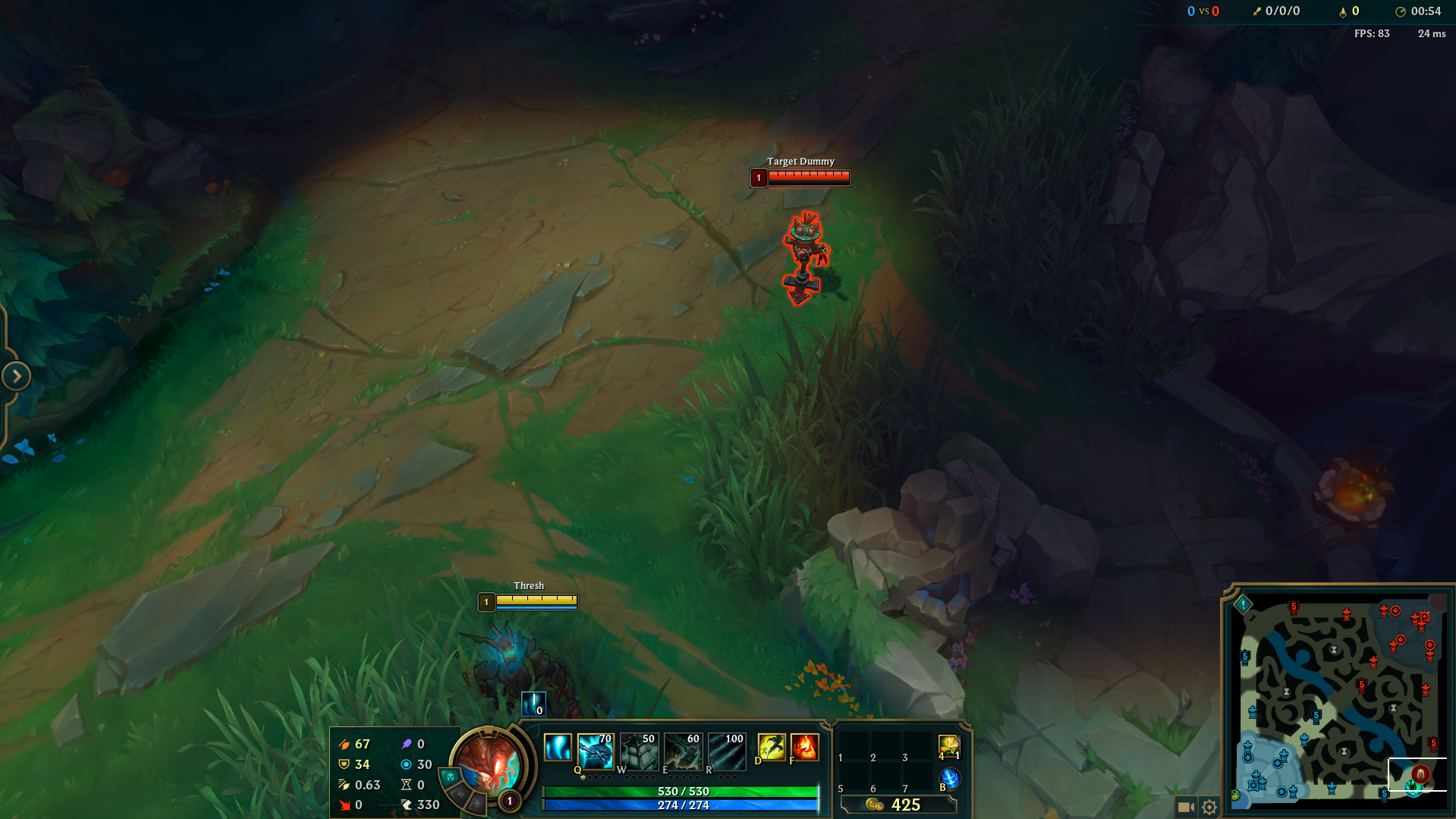 Thresh Positioning