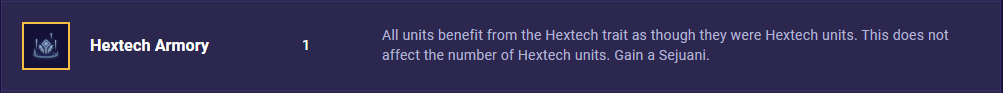 TFT Hextech Armory Augment