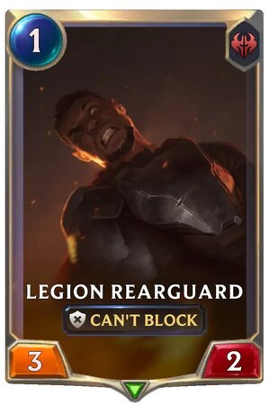 Legon Rearguard (LoR Card)