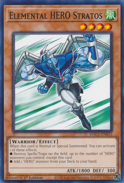 elemental hero stratos yugioh card
