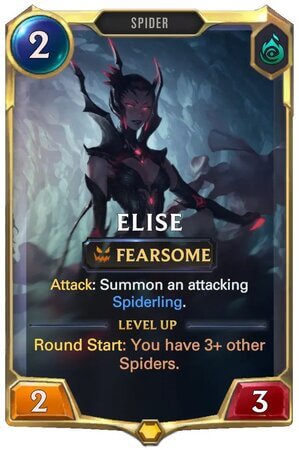 Elise level 1 (LoR Card)