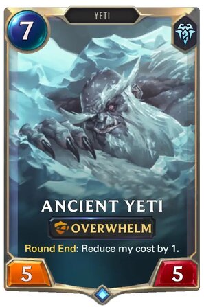 Ancient Yeti (LoR Card)