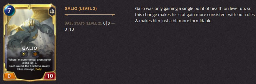 galio level 2 breakdown