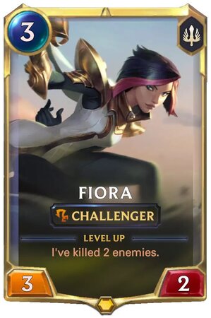 Fiora level1 (LoR Card)