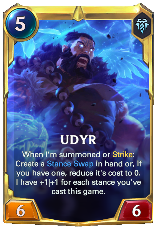 Udyr level 2 (LoR Card)