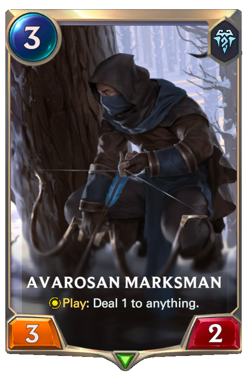 Avarosan Marksman (LoR Card)