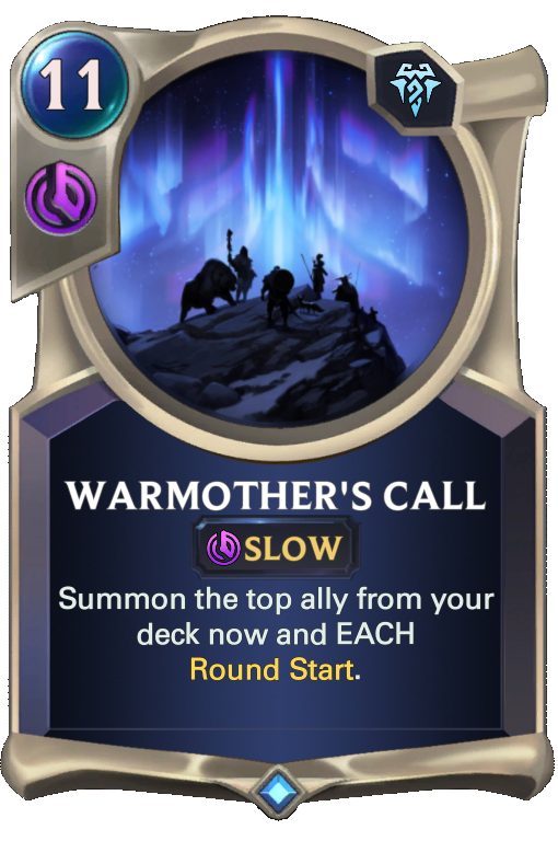 Warmother's Call (LoR Card)
