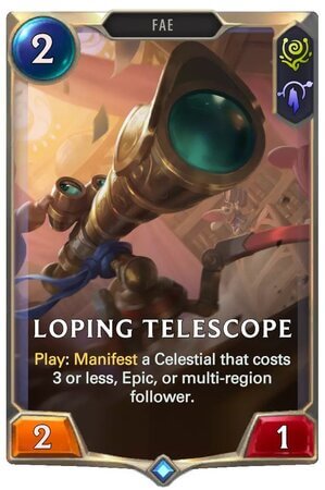 Loping Telescope (LoR Card)