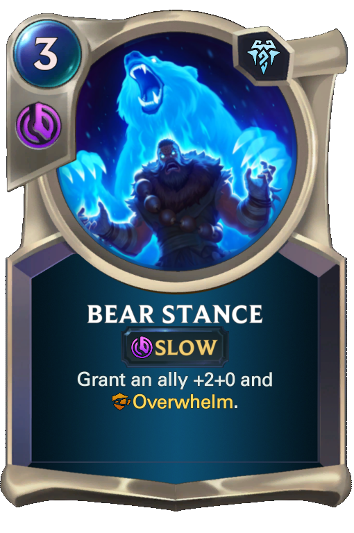 Bear Stance (LoR Card)