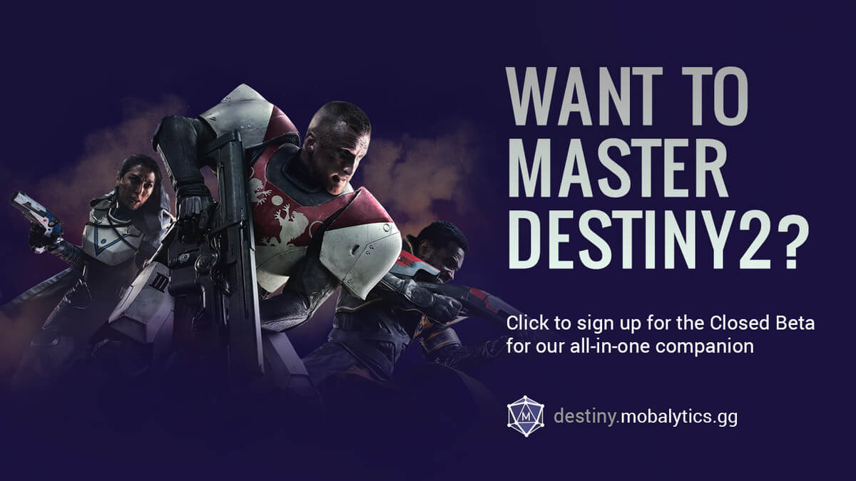 Banner de correo electrónico Master Destiny 2
