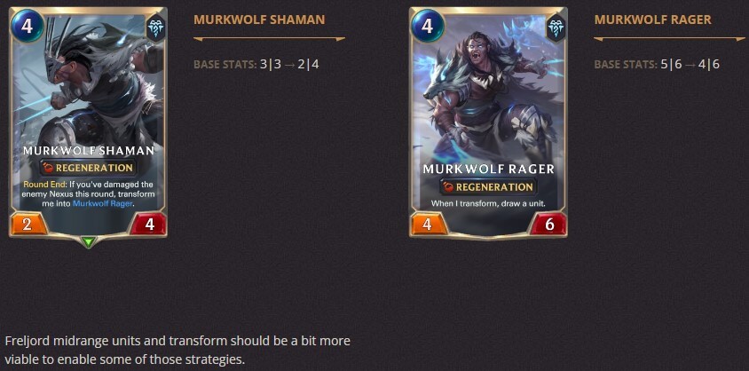 murkwolf shaman balance change