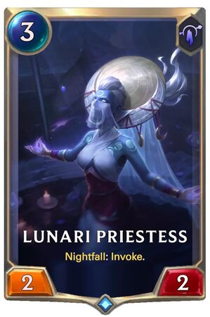 Lunari Priestess (LoR Card)