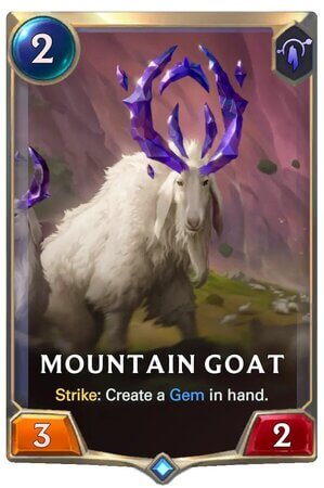 Mountain Goat (LoR Card)
