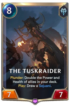 OLD The Tuskraider (LoR Card)