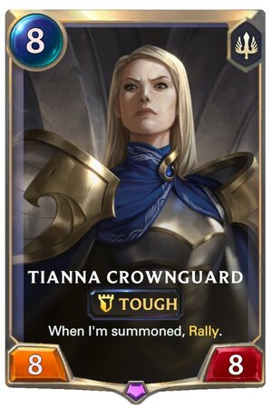 Tianna Crownguard (LoR Card)