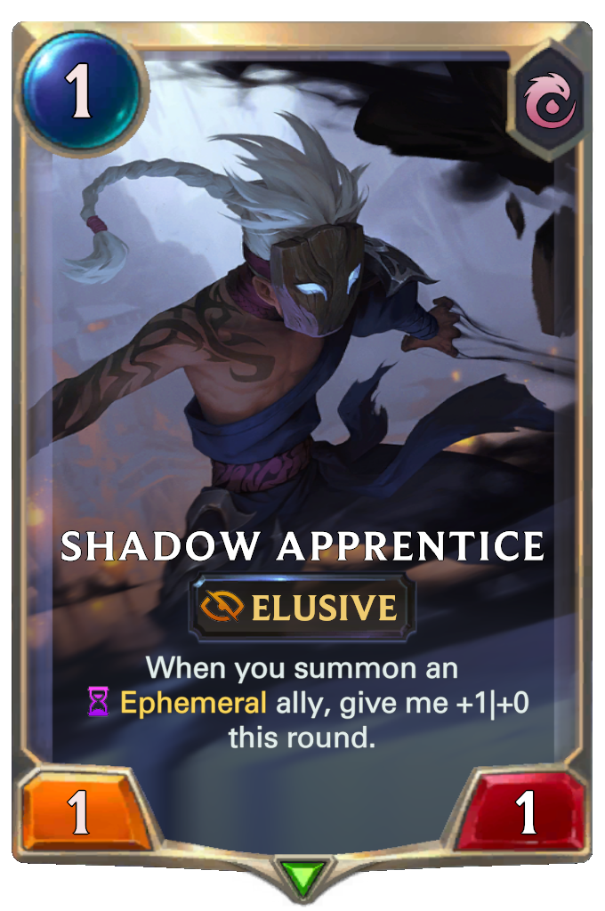 Shadow Apprentice (LoR Card)