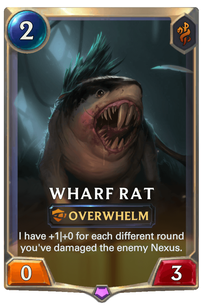 wharf rat lor card