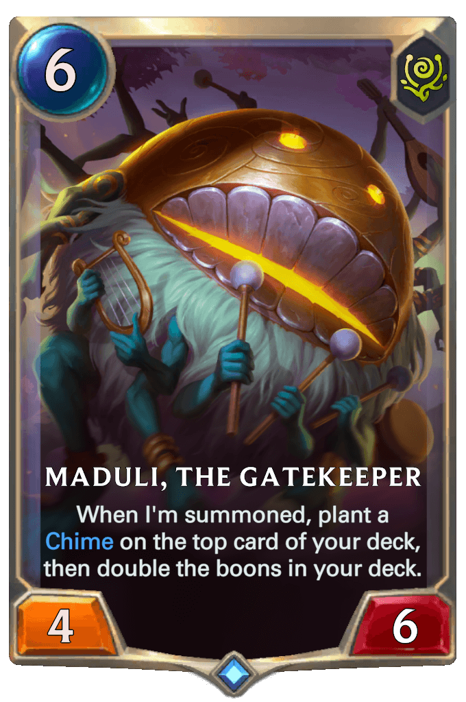 maduli, the gatekeeper lor card